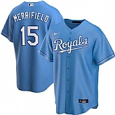 Royals 15 Whit Merrifield Light Blue 2020 Nike Cool Base Jersey Dzhi,baseball caps,new era cap wholesale,wholesale hats